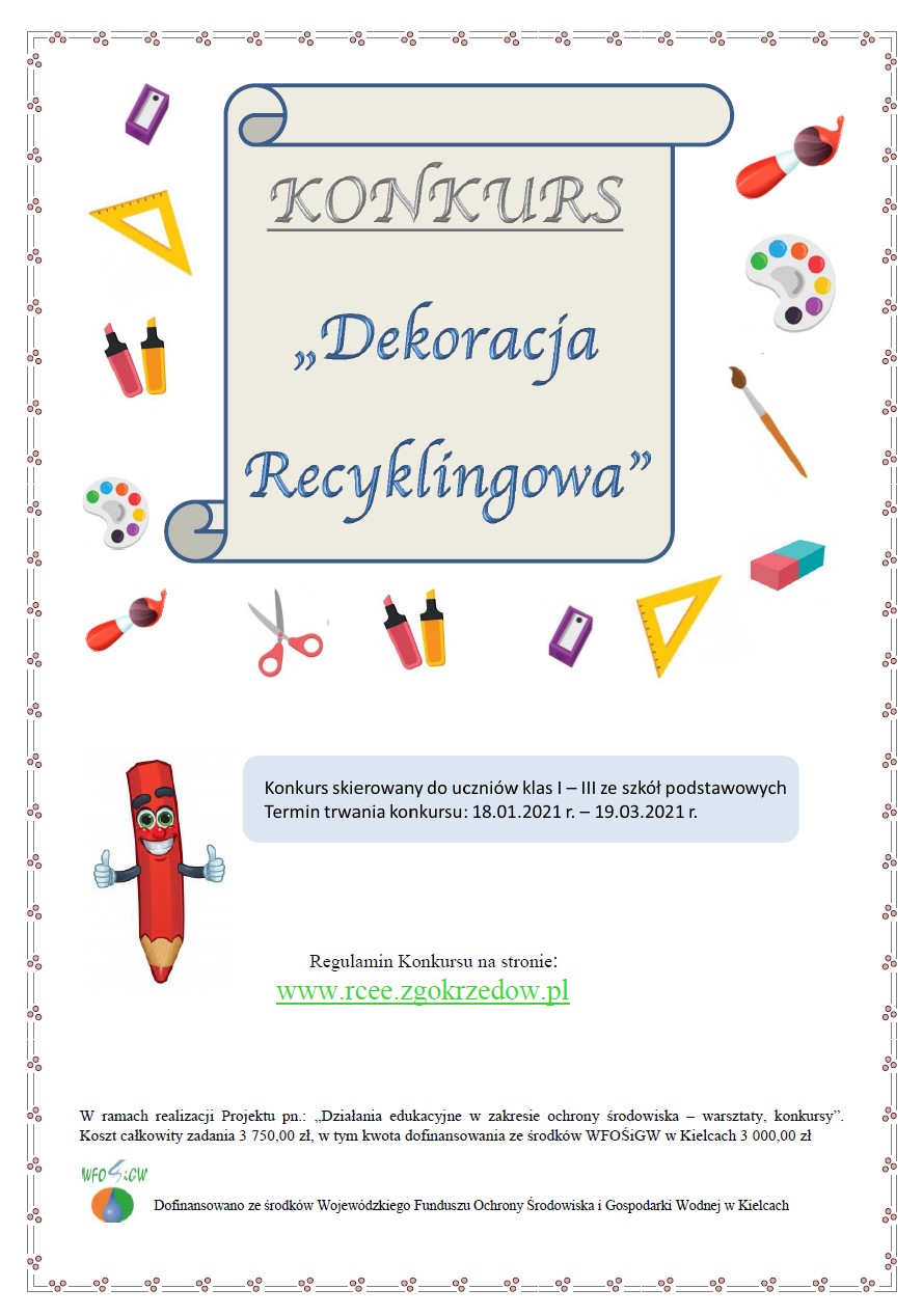 dekoracja recyklingowa 21