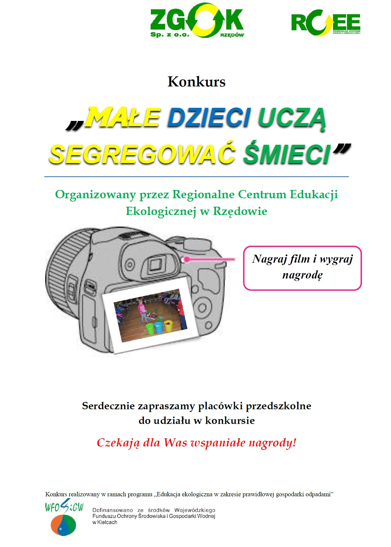Plakat male dzieci ucza